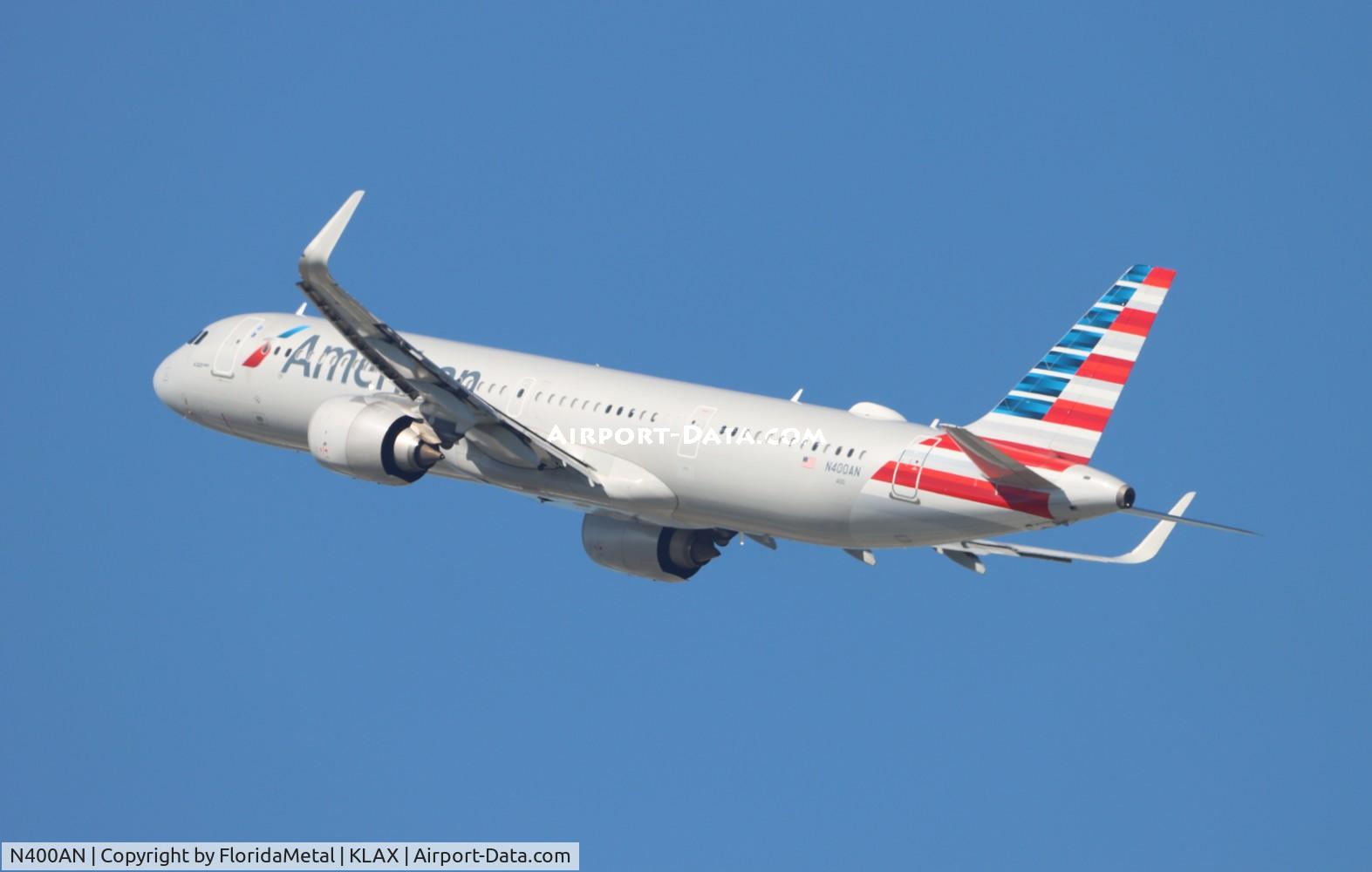 N400AN, 2018 Airbus A321-253N C/N 8647, AAL A321N zx lax-mia