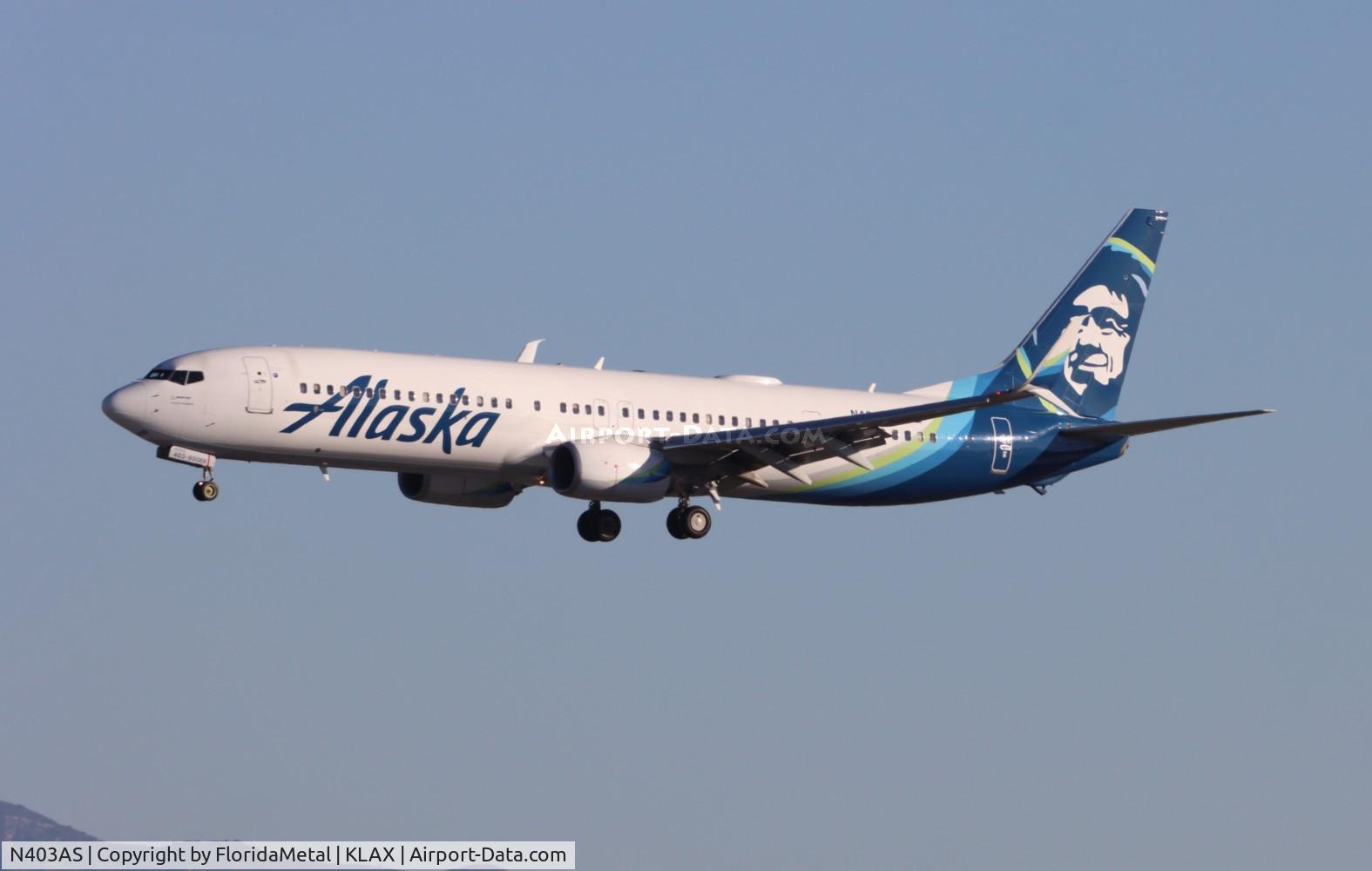 N403AS, 2012 Boeing 737-990/ER C/N 41730, ASA 739 zx pdx-lax