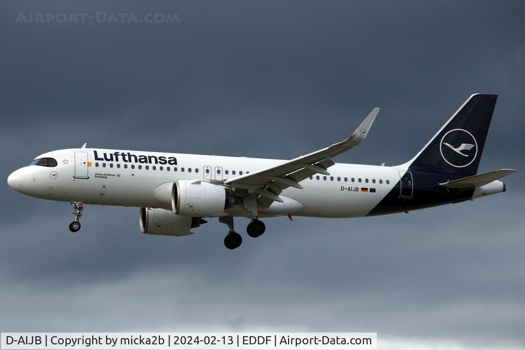 D-AIJB, 2020 Airbus A320-271N C/N 9493, Landing