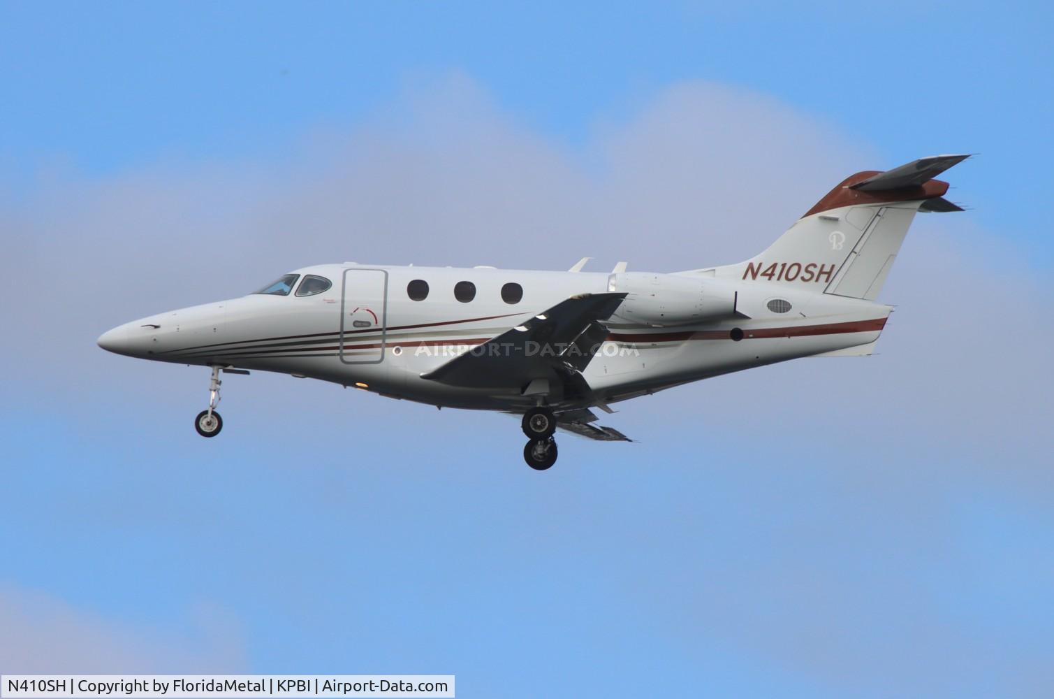 N410SH, 2008 Hawker Beechcraft Corp 390 C/N RB-251, Premier 390 zx 