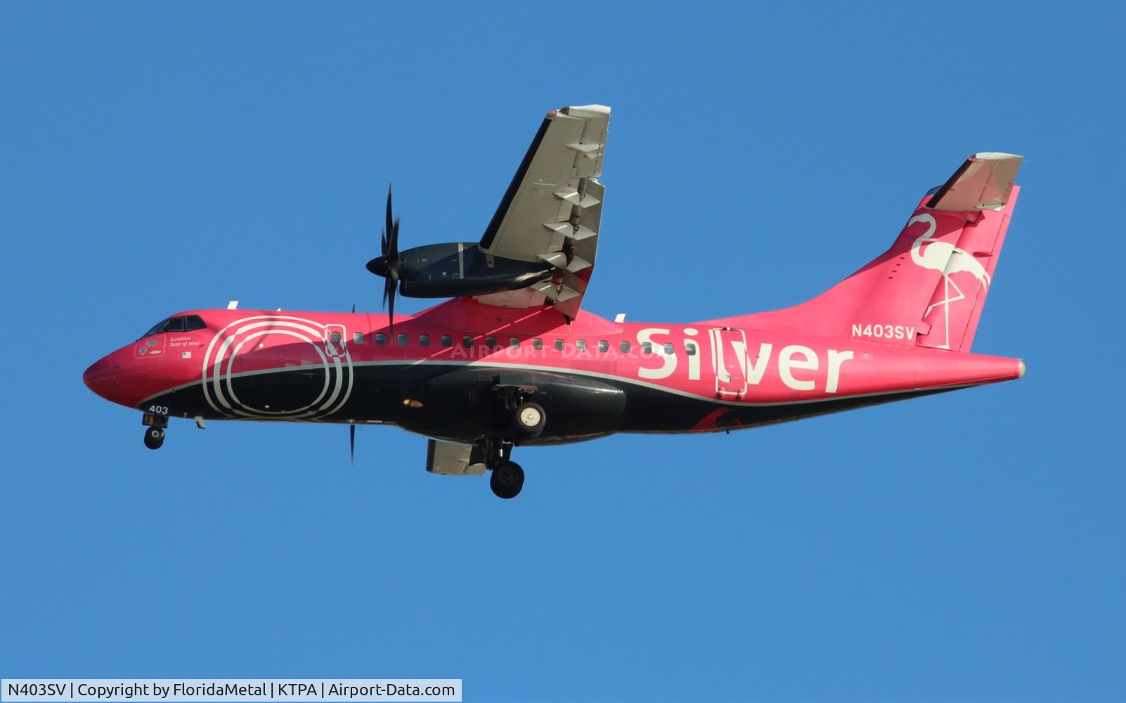 N403SV, 2017 ATR 72-600 (72-212A) C/N 1219, SIL ATR-42 zx fll-tpa
