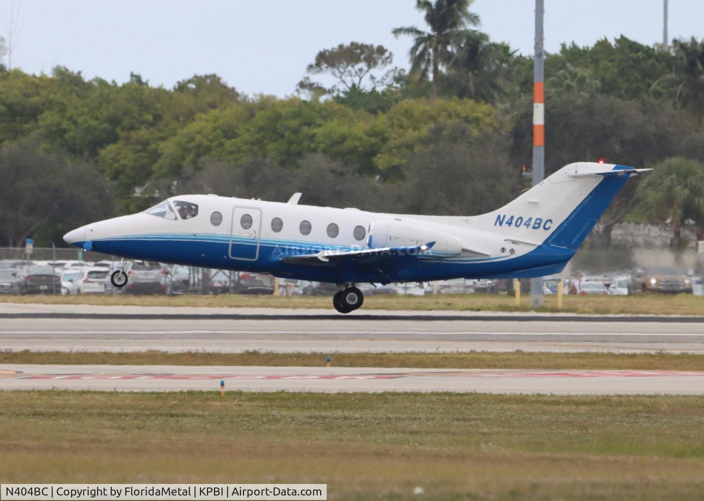 N404BC, 2000 Raytheon 400A C/N RK-276, Beechjet 400 zx srq-pbi