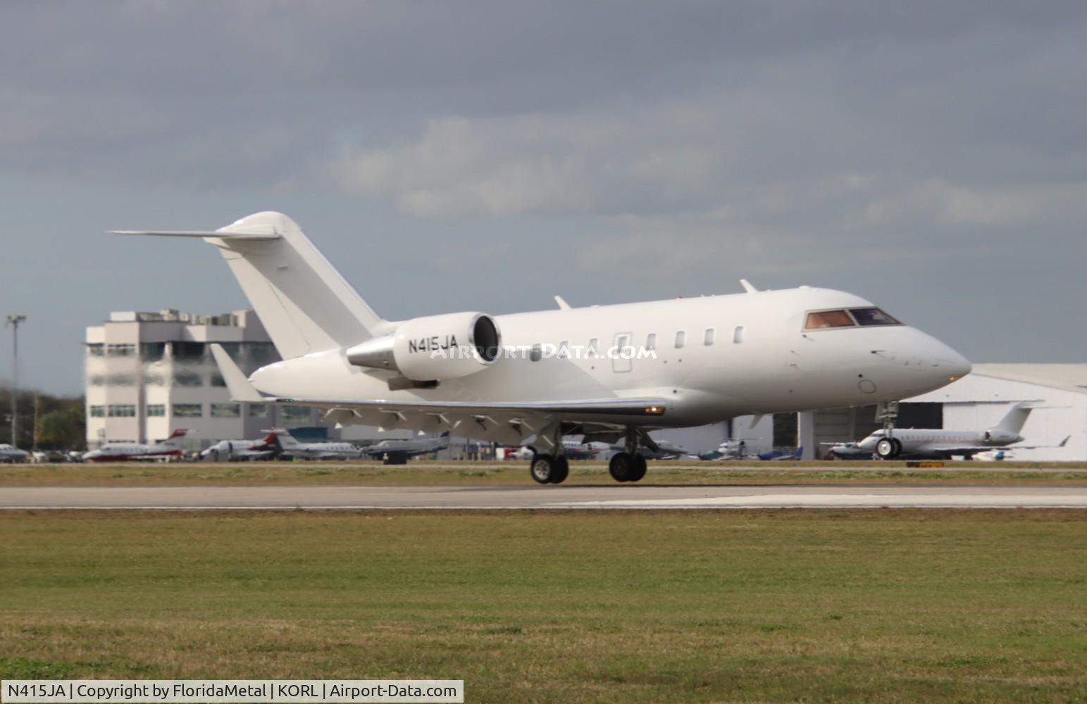 N415JA, Canadair Challenger 605 (CL-600-2B16) C/N 5783, Challenger 605 zx