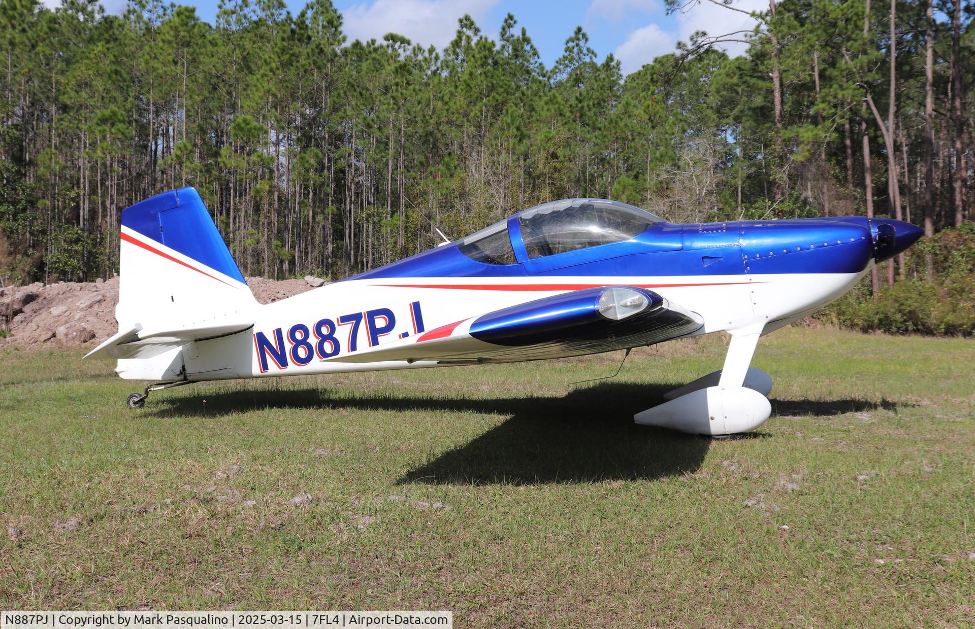N887PJ, 2014 Vans RV-7 C/N 73531, Vans RV-7