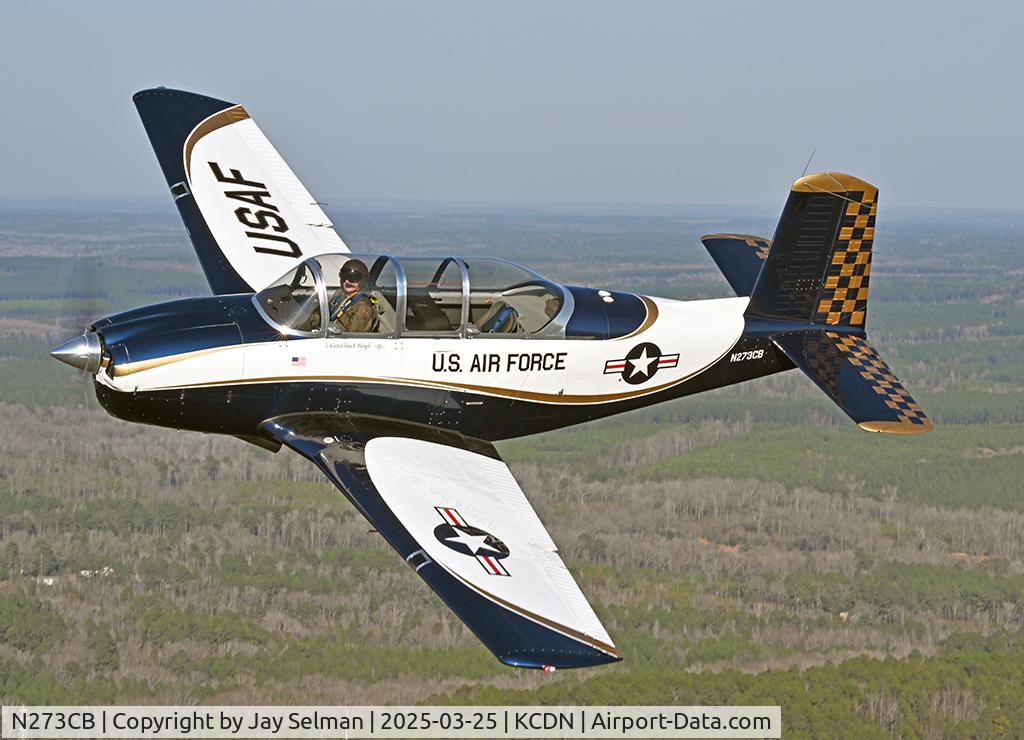 N273CB, 1953 Beech T-34A (A45) Mentor Mentor C/N G-72, Owned by Tim Gause, previously owned by General Charles Boyd