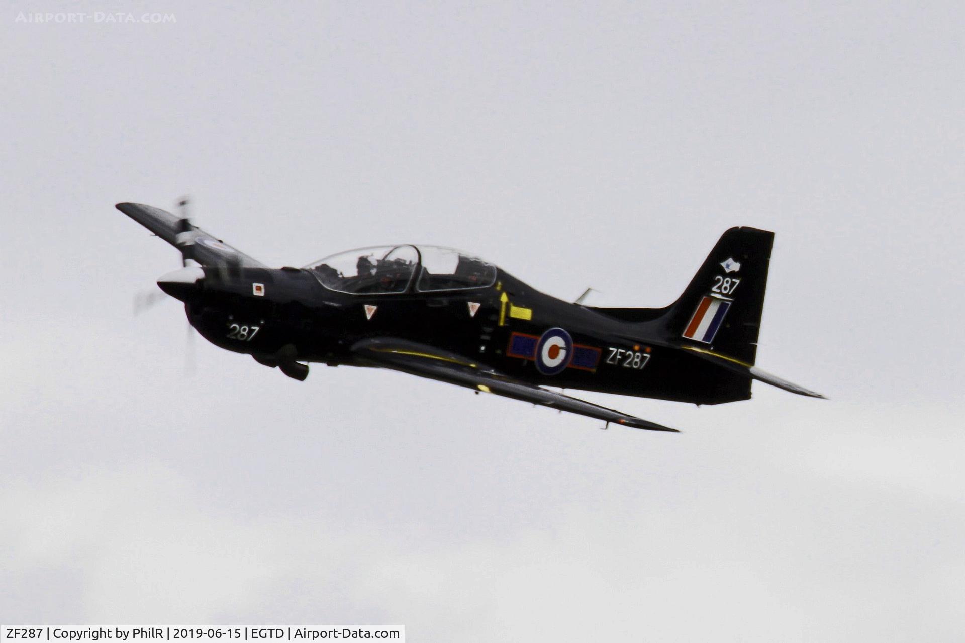 ZF287, 1991 Short S-312 Tucano T1 C/N S085/T58, ZF287 1991 Short Tucano T1 Dunsfold