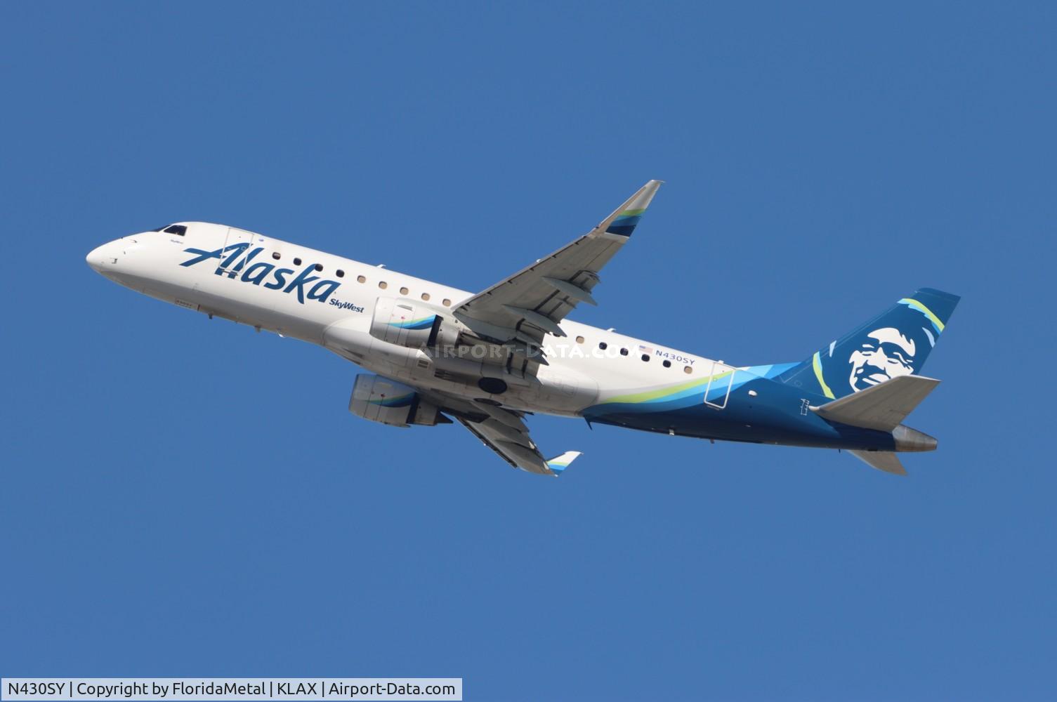 N430SY, 2022 Embraer 175LR C/N 911, SKW/ASA E175 zx lax-sfo