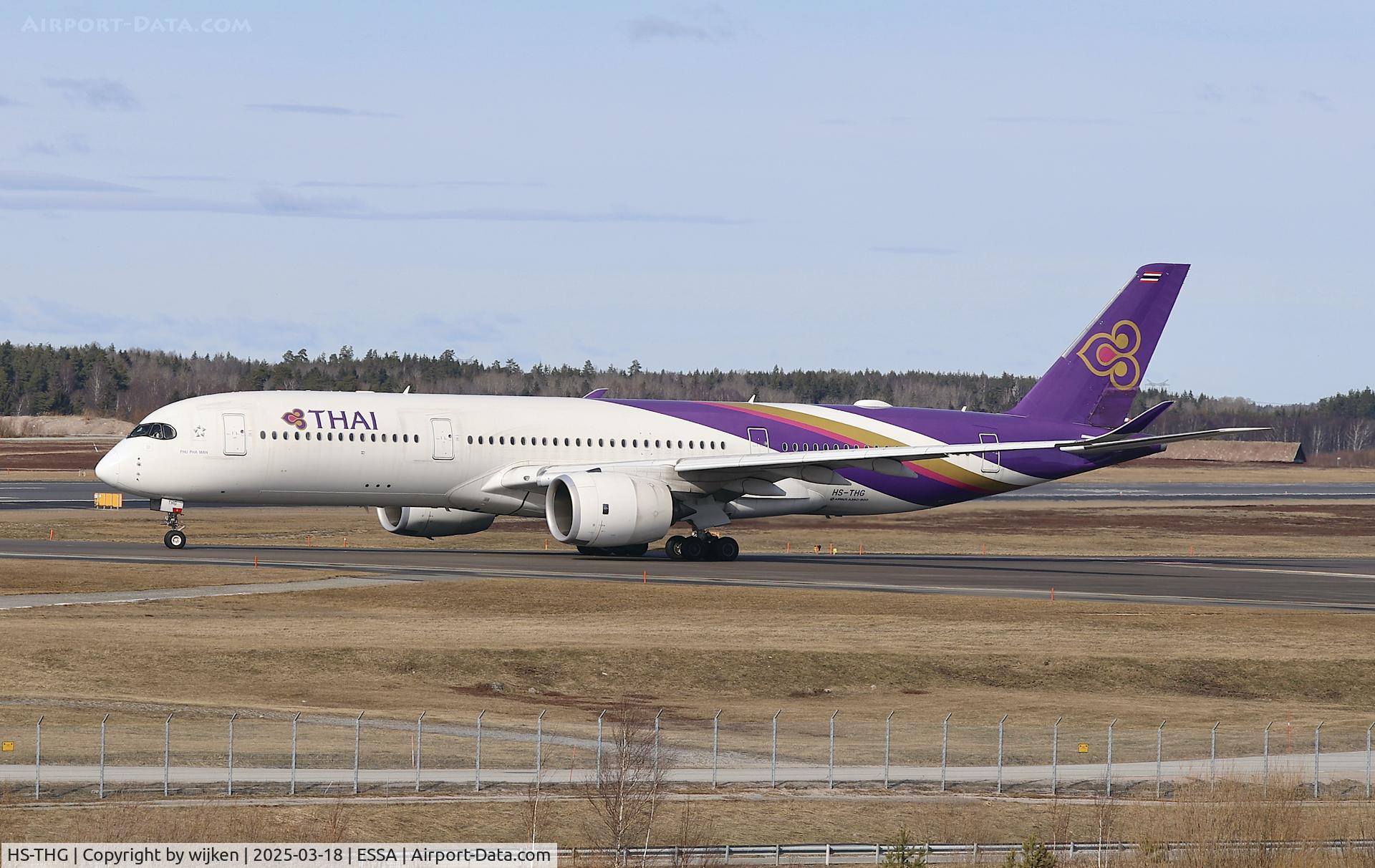 HS-THG, 2017 Airbus A350-941 C/N 130, Rwy 01L