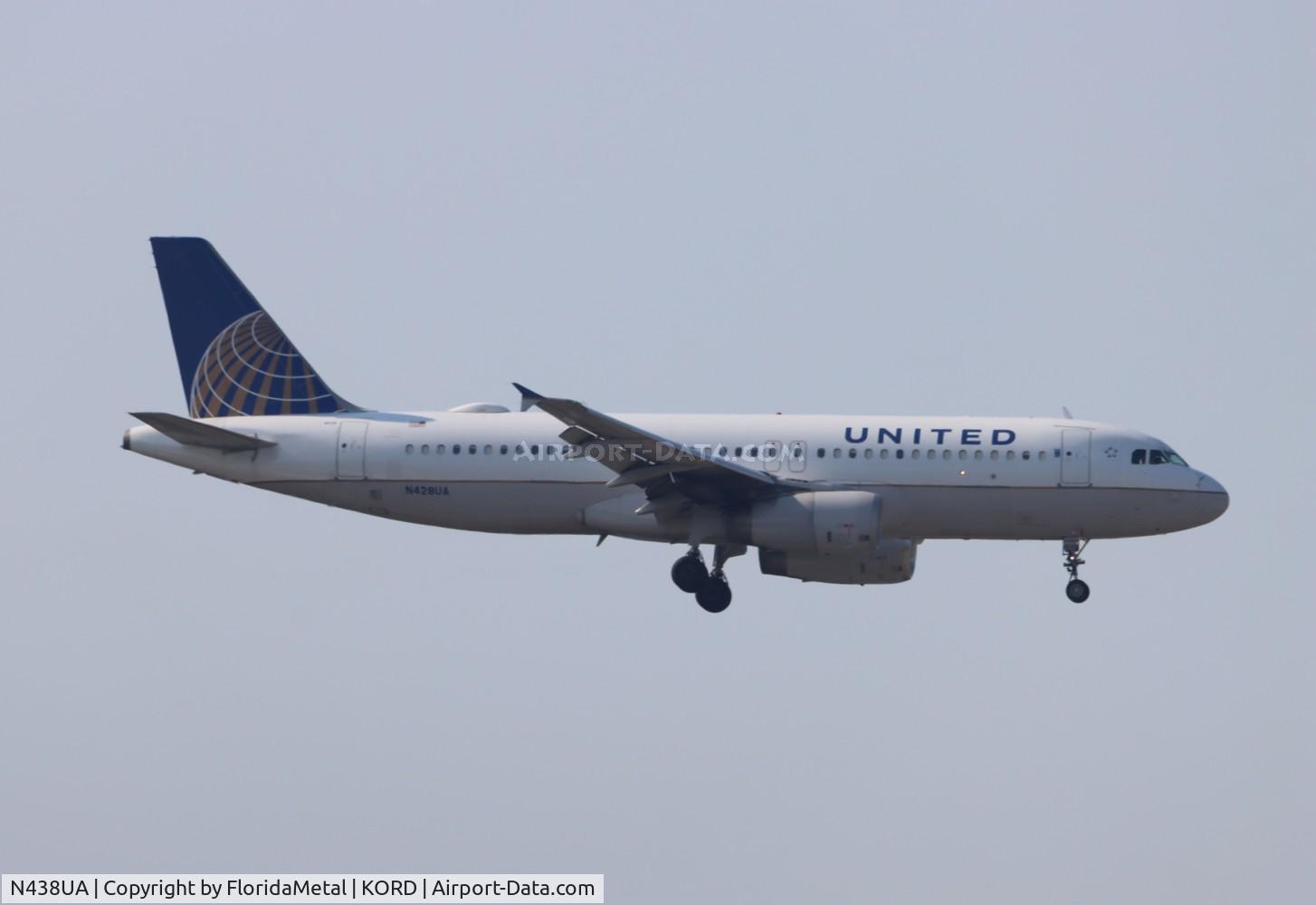 N438UA, 1997 Airbus A320-232 C/N 678, UAL A320 oc zx msy-ord