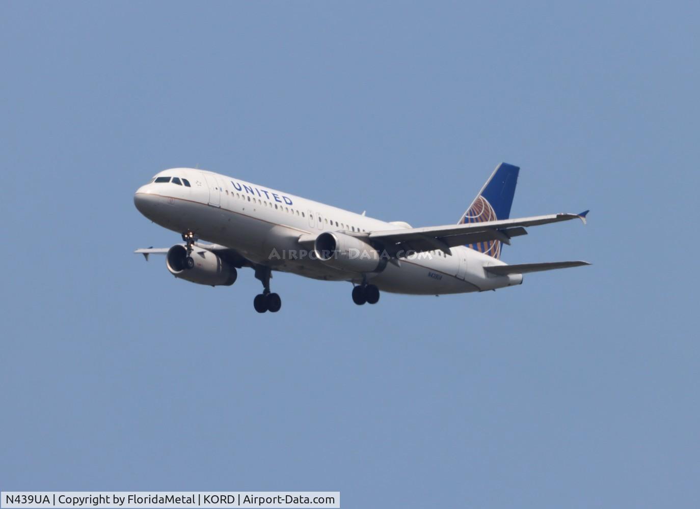 N439UA, 1997 Airbus A320-232 C/N 683, UAL A320 oc zx iad-ord