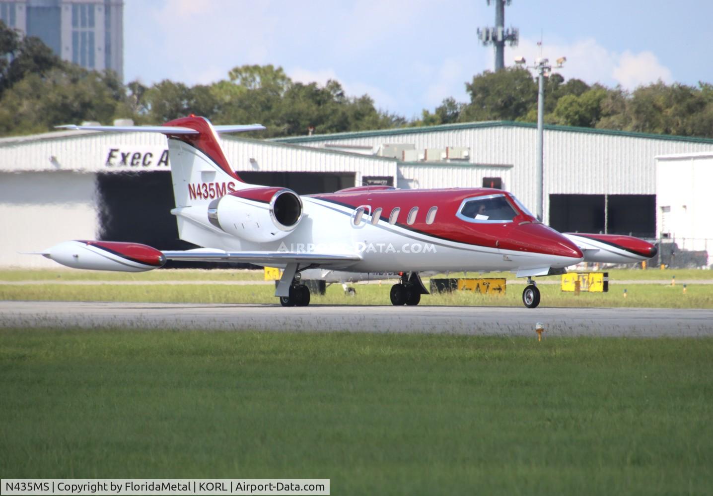 N435MS, 1978 Gates Learjet 35 C/N 054, Lear 35 zx