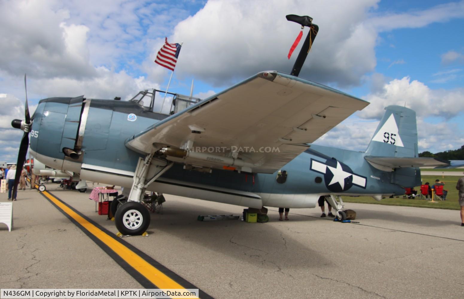 N436GM, Grumman TBM-3E Avenger C/N 4341 (Bu91436), TBM Avenger zx