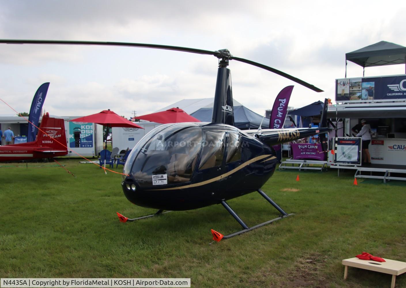 N443SA, 2005 Robinson R44 II C/N 10921, R44 zx