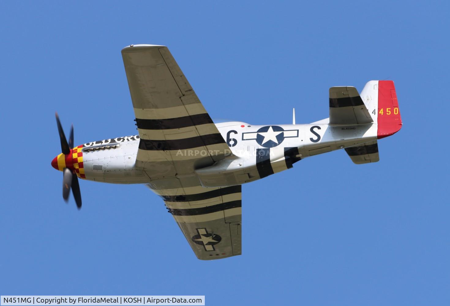 N451MG, 1944 North American P-51D Mustang C/N 44-74774, OSH 24 zx