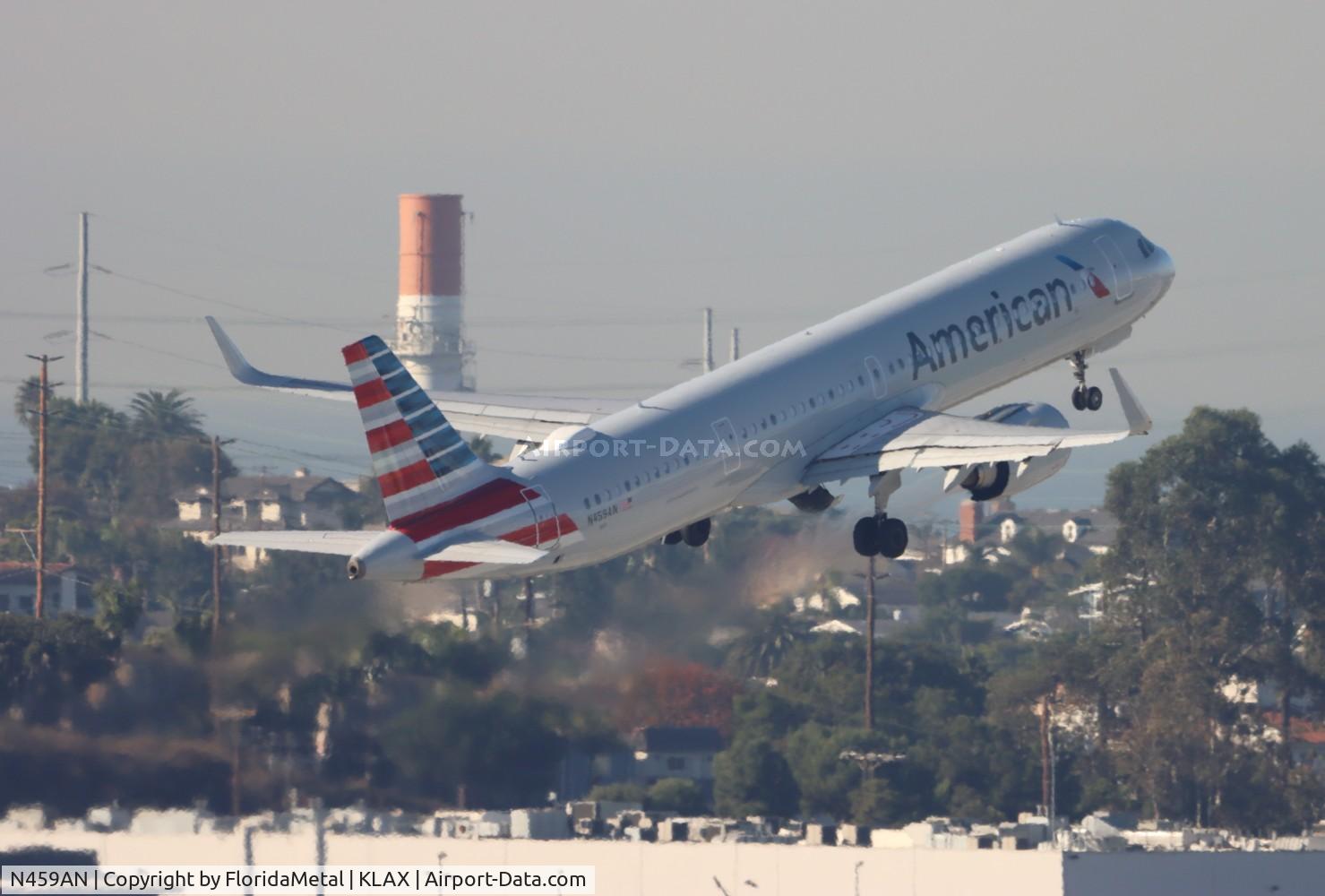 N459AN, 2022 Airbus A321-253NX C/N 10980, AAL A321N zx lax-dca