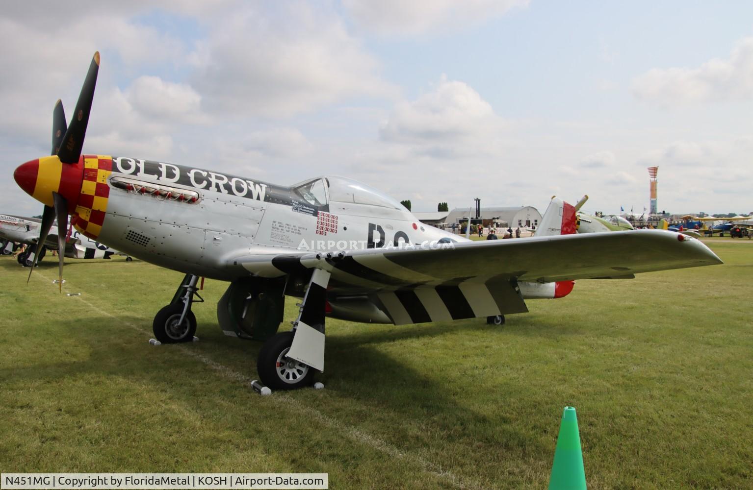 N451MG, 1944 North American P-51D Mustang C/N 44-74774, OSH 24 zx
