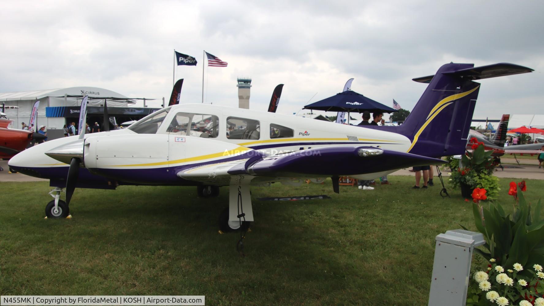 N455MK, 2024 Piper PA-44-180 Seminole C/N 4496580, PA-44 zx