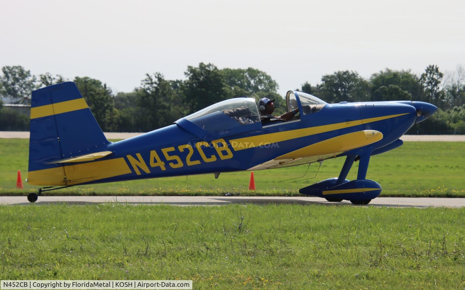 N452CB, 2003 Vans RV-6 C/N 60409, RV-6 zx