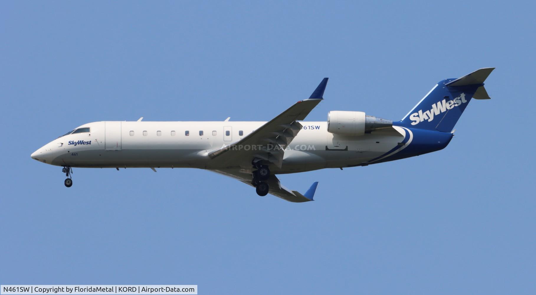 N461SW, 2003 Bombardier CRJ-200LR (CL-600-2B19) C/N 7811, SKW CRJ2 company zx jst-ord