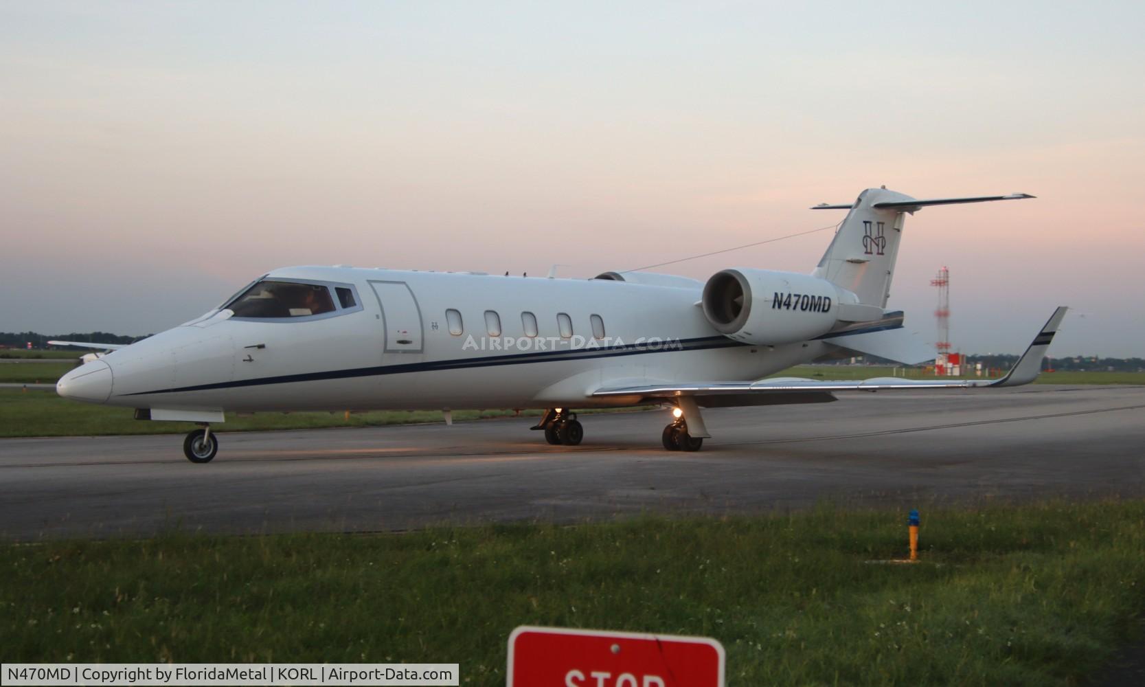 N470MD, 2000 Learjet Inc 60 C/N 187, Lear 60 zx orl-avl