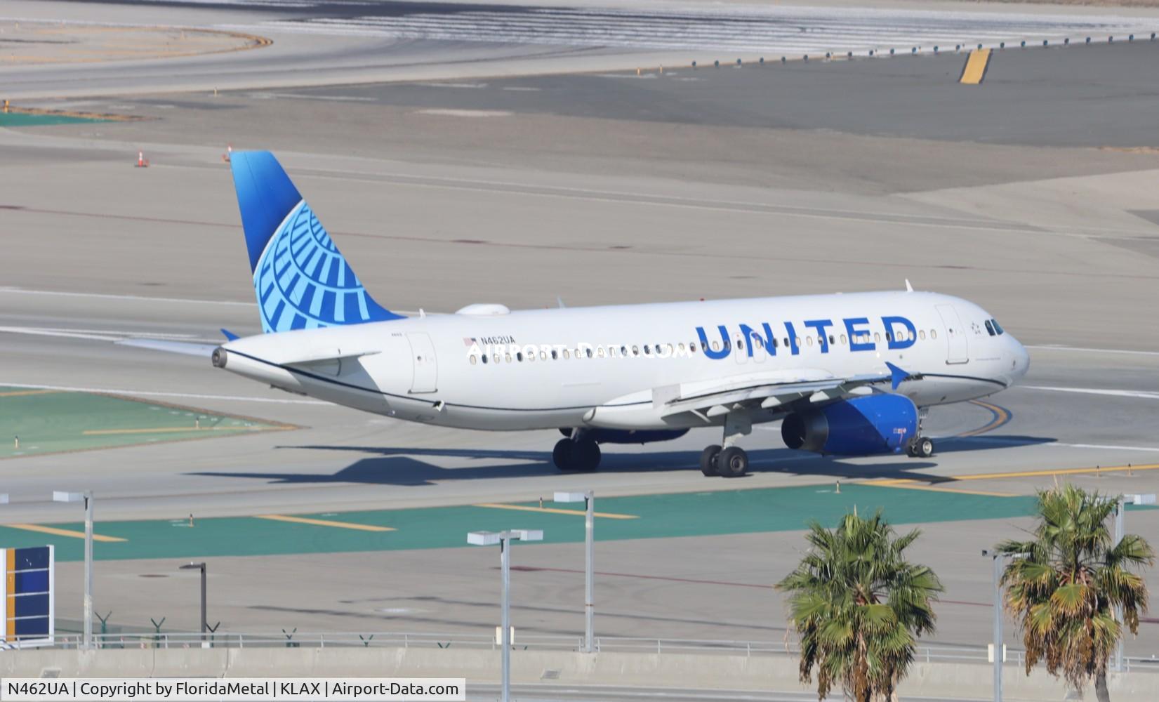 N462UA, 2000 Airbus A320-232 C/N 1272, UAL A320 nc zx lax-yvr