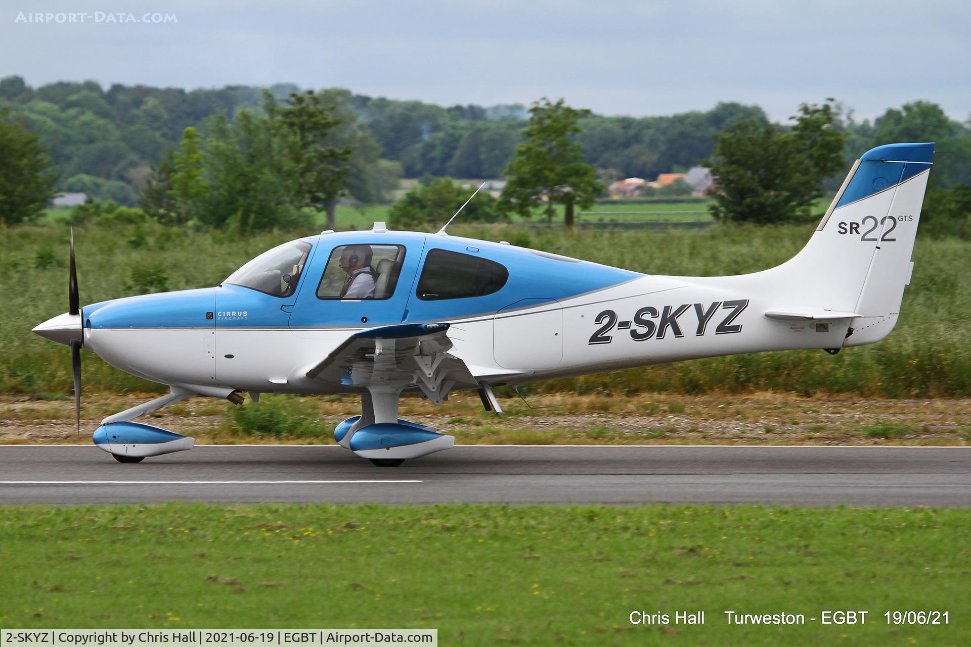 2-SKYZ, 2012 Cirrus SR-22 GTS X Carbon C/N 3828, Turweston, Air Britain fly in