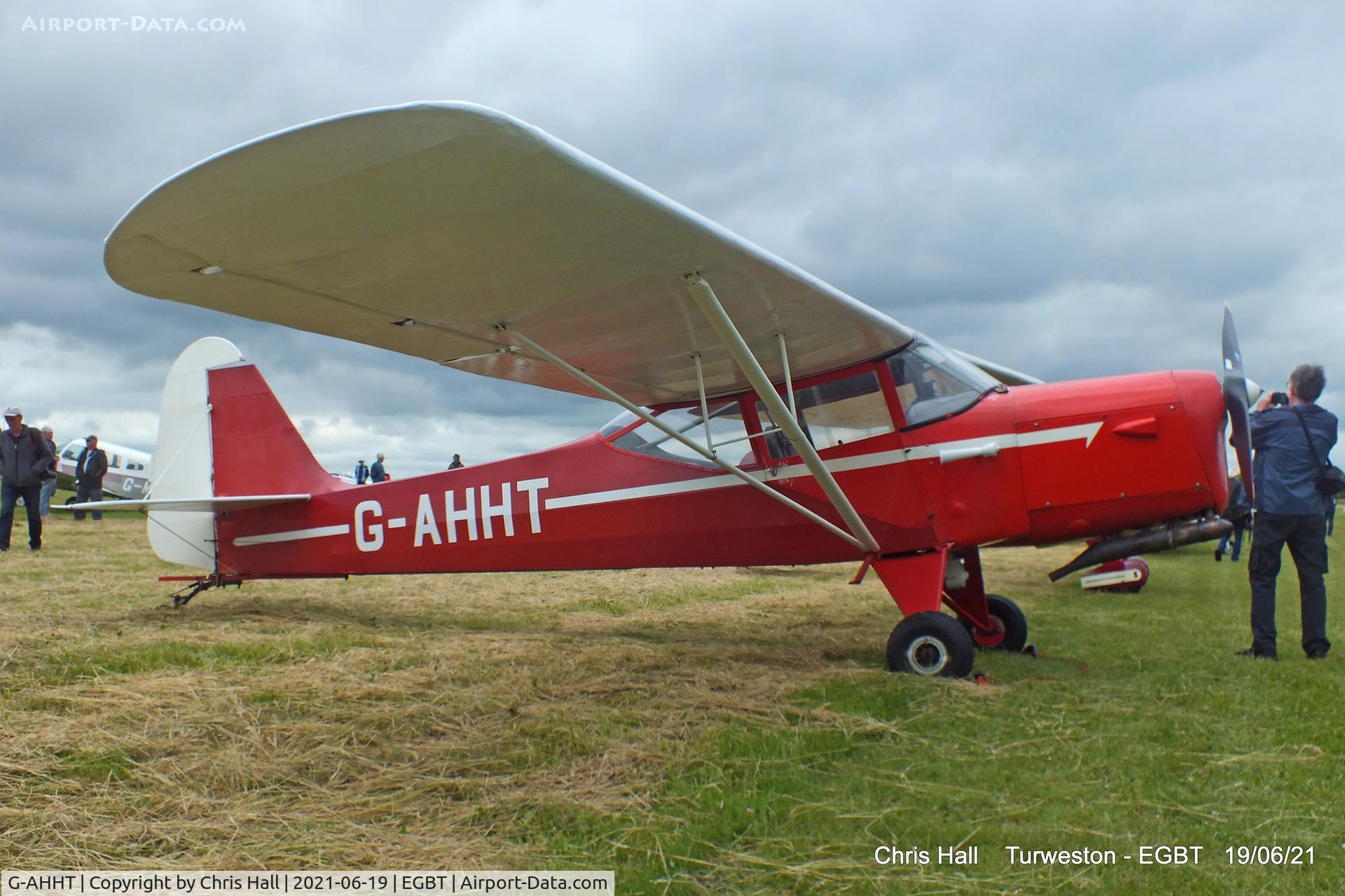 G-AHHT, 1946 Auster J-1N Alpha C/N 2022, Turweston, Air Britain fly in
