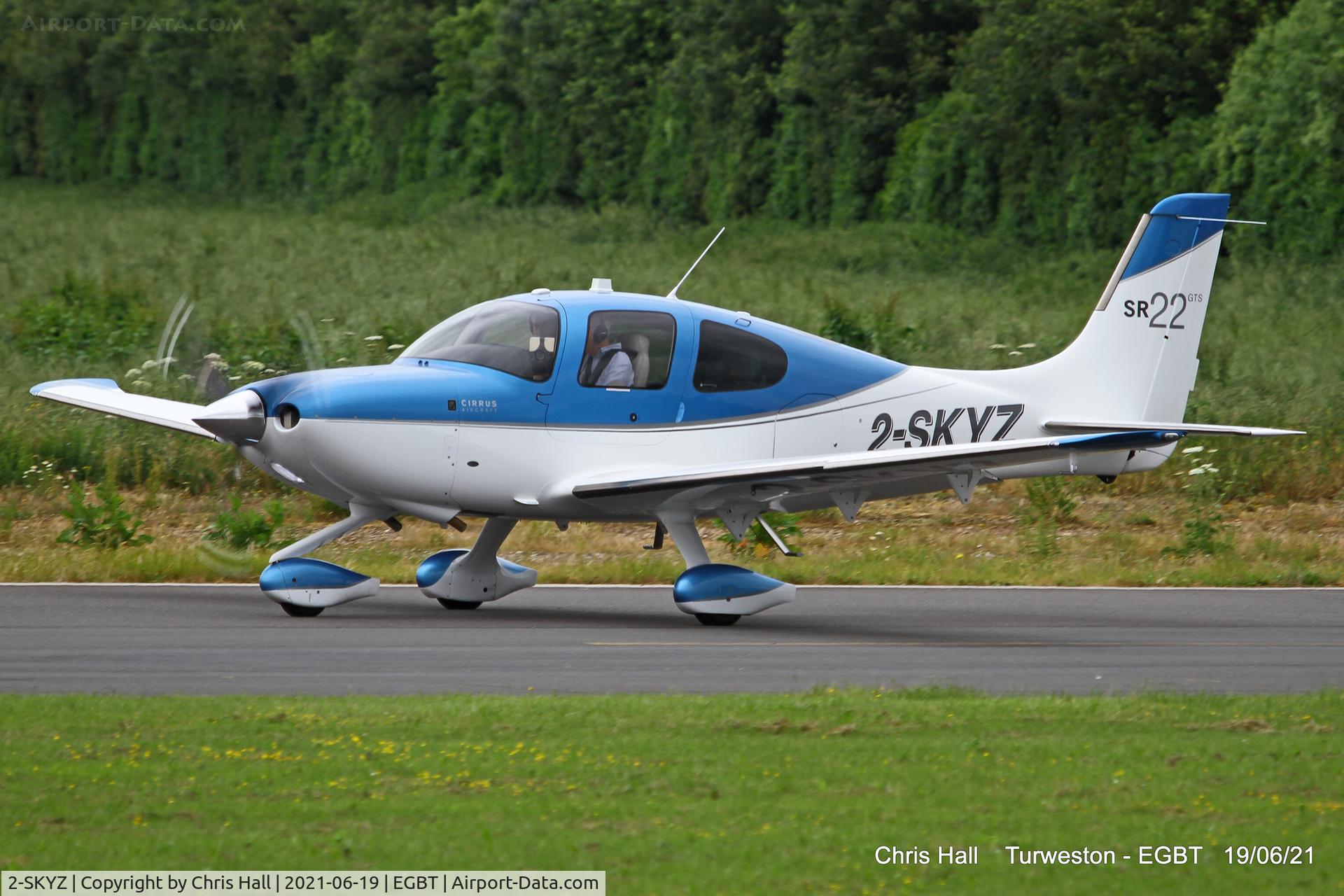 2-SKYZ, 2012 Cirrus SR-22 GTS X Carbon C/N 3828, Turweston, Air Britain fly in