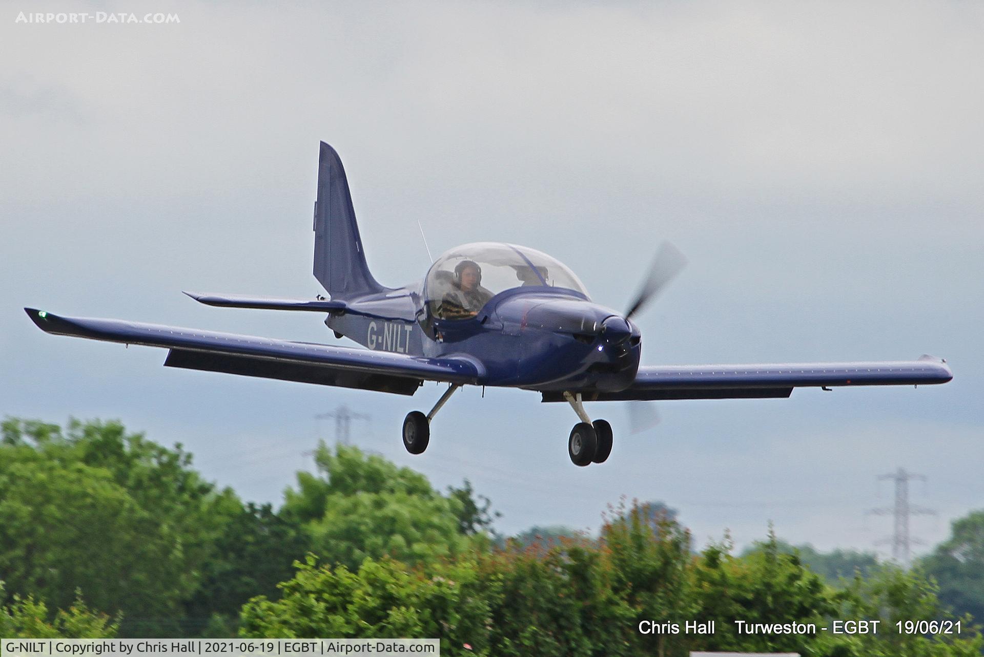 G-NILT, 2014 Evektor EV-97 Eurostar C/N 2014-4202, Turweston, Air Britain fly in