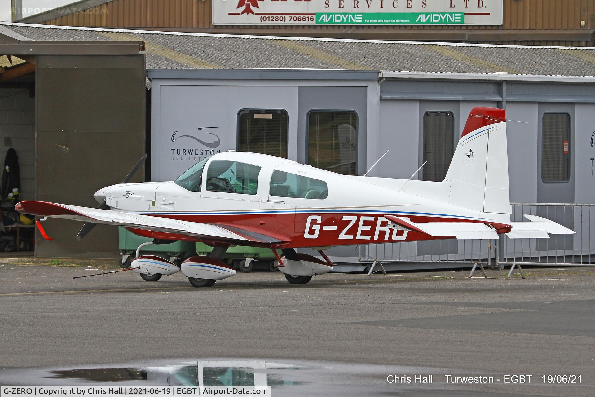 G-ZERO, 1975 Grumman American AA-5B Tiger C/N AA5B-0051, Turweston, Air Britain fly in
