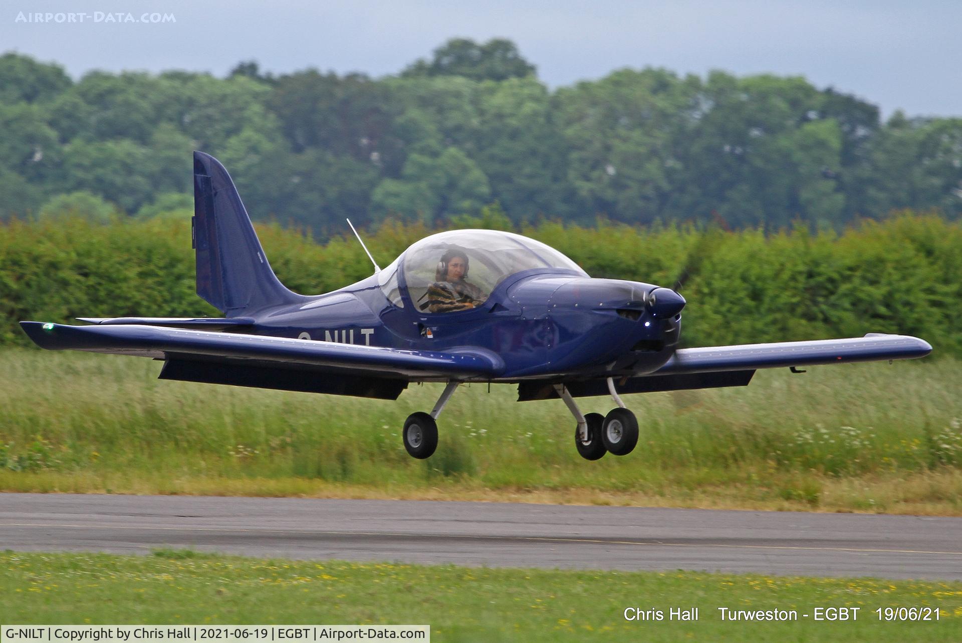 G-NILT, 2014 Evektor EV-97 Eurostar C/N 2014-4202, Turweston, Air Britain fly in