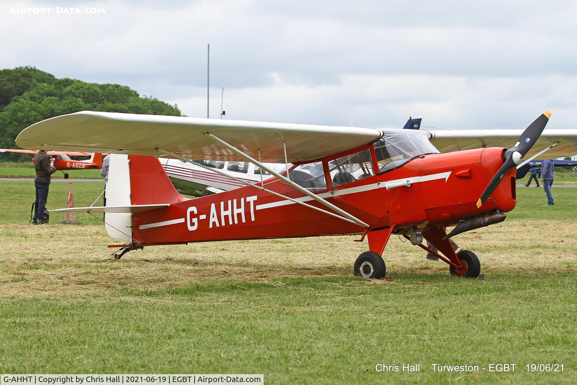 G-AHHT, 1946 Auster J-1N Alpha C/N 2022, Turweston, Air Britain fly in