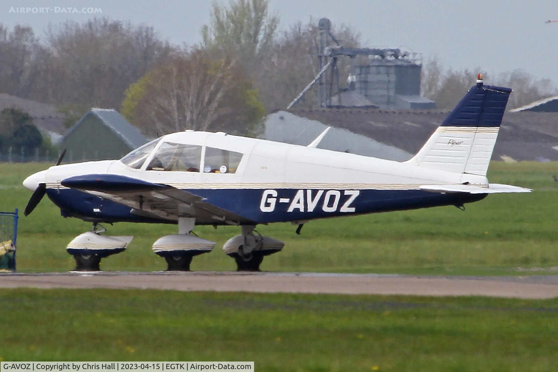 G-AVOZ, 1966 Piper PA-28-180 Cherokee C/N 28-3711, Oxford