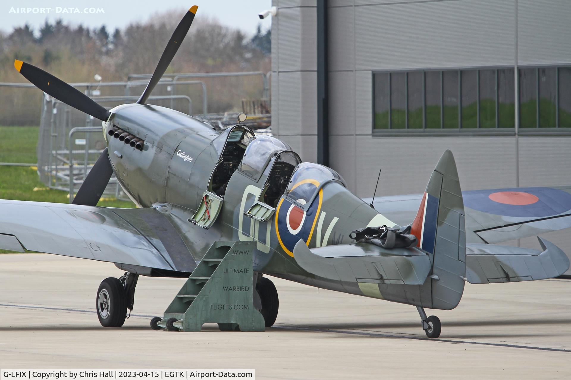 G-LFIX, 1944 Supermarine 509 Spitfire LF.IX (T.IX) C/N CBAF.8463, Oxford