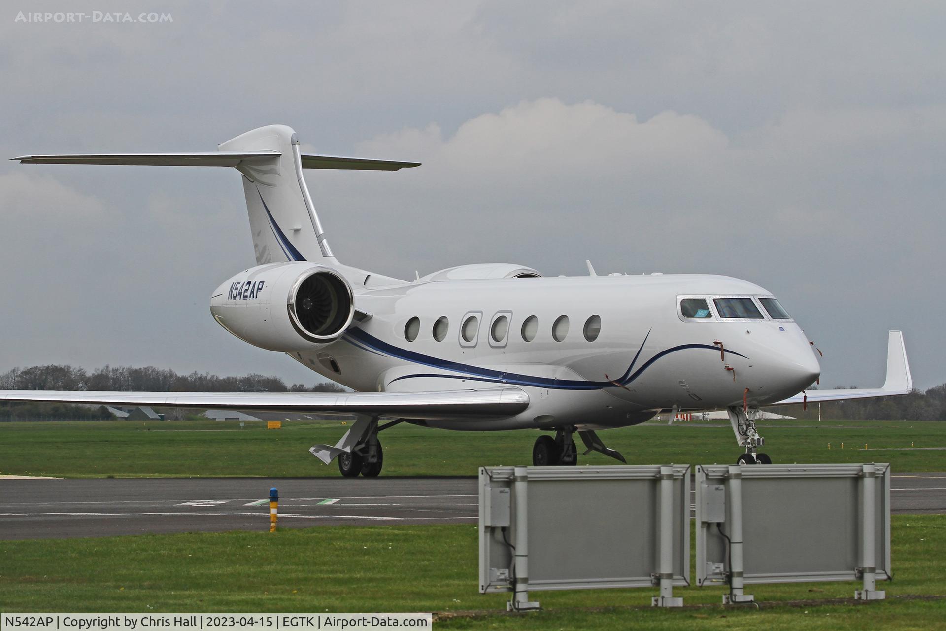 N542AP, 2020 Gulfstream Aerospace GVII-G500 C/N 72069, Oxford