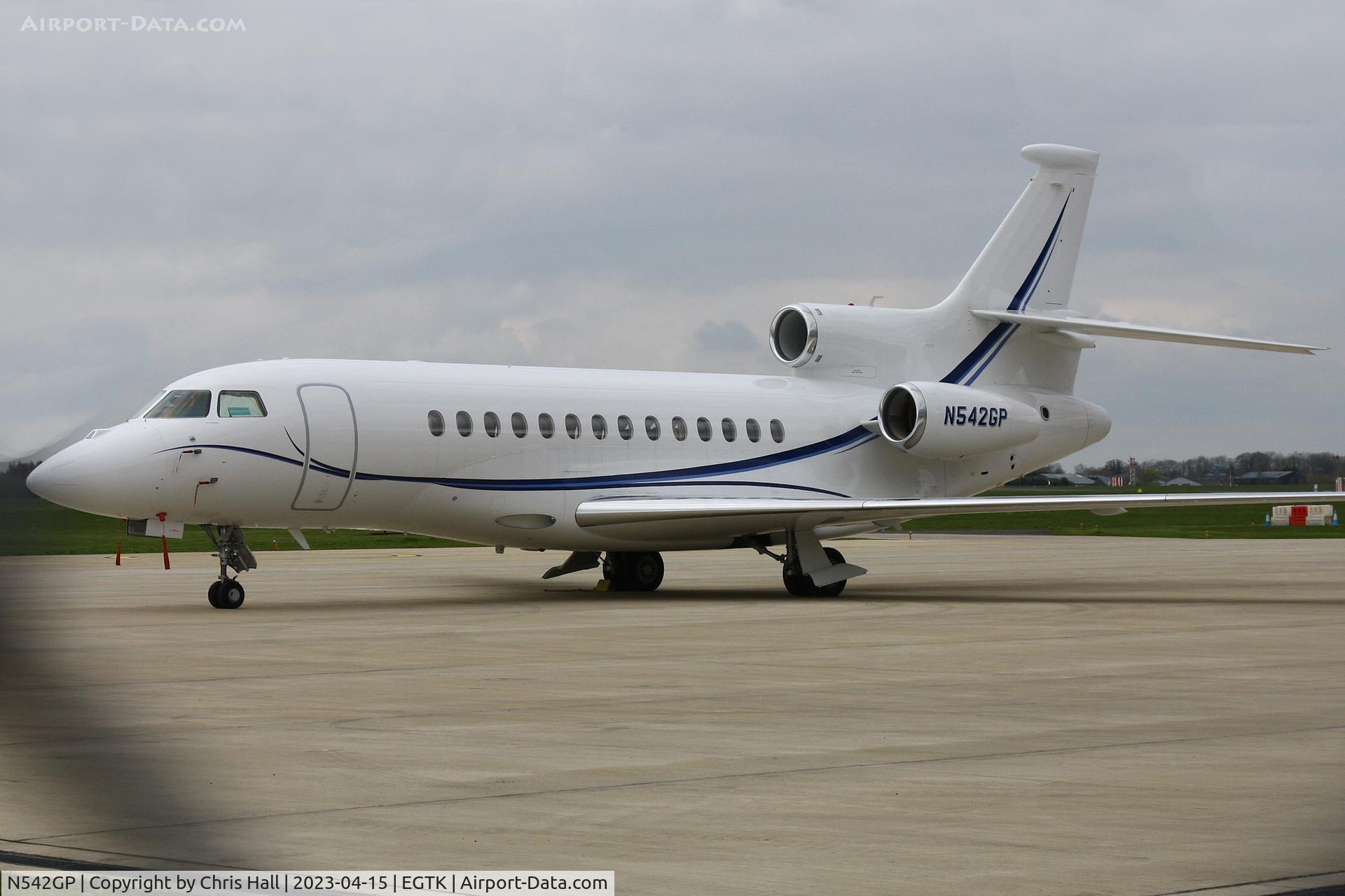 N542GP, 2011 Dassault Falcon 7X C/N 107, Oxford