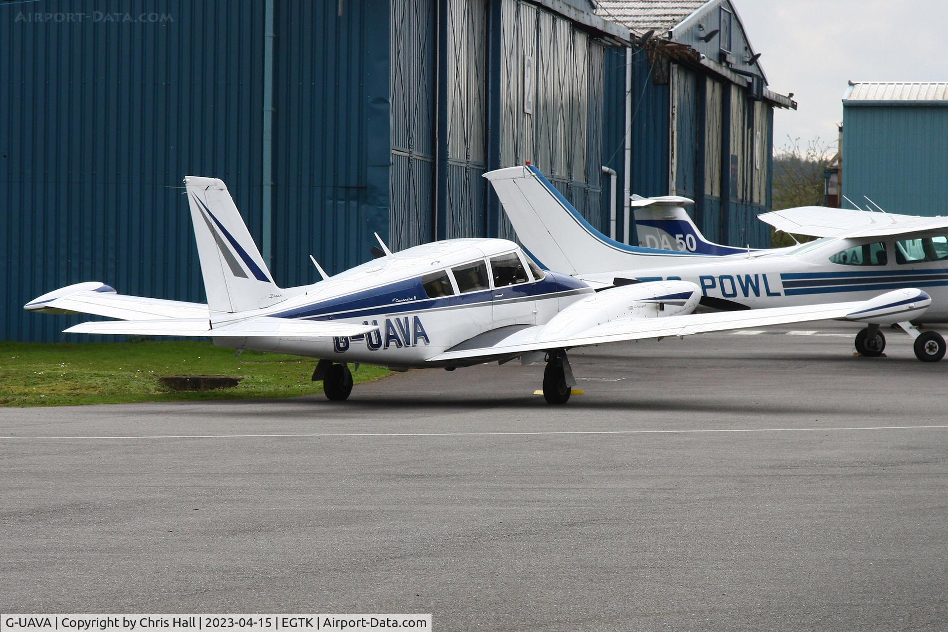 G-UAVA, 1967 Piper PA-30-160 B Twin Comanche C/N 30-1413, Oxford