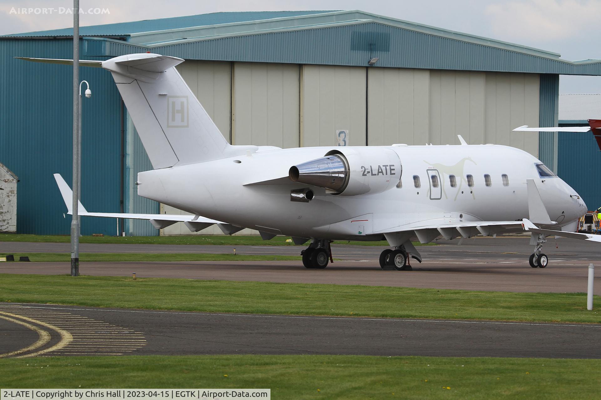 2-LATE, Canadair CL-600 Challenger 601 3A C/N 5023, Oxford