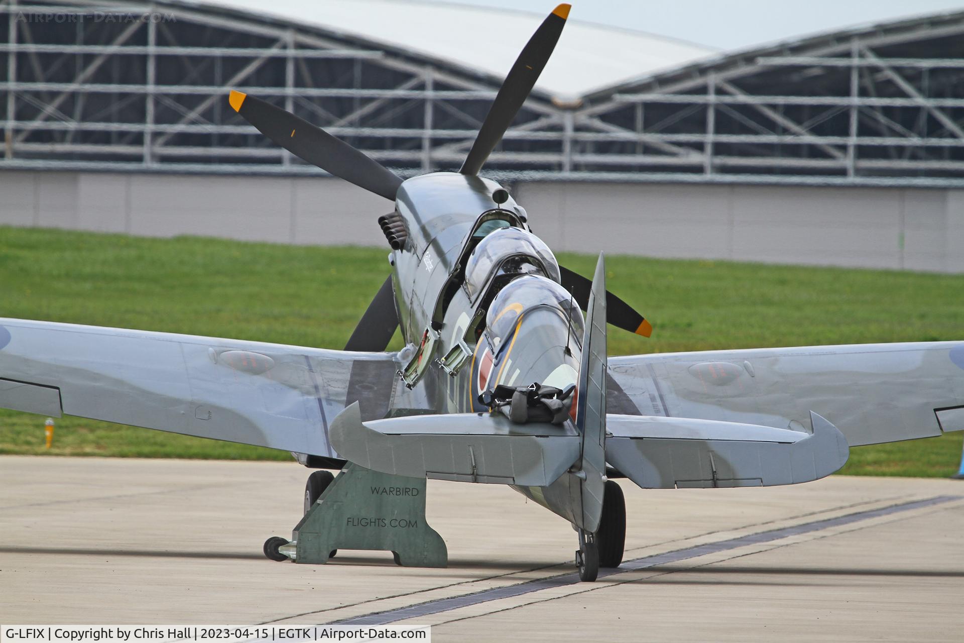 G-LFIX, 1944 Supermarine 509 Spitfire LF.IX (T.IX) C/N CBAF.8463, Oxford
