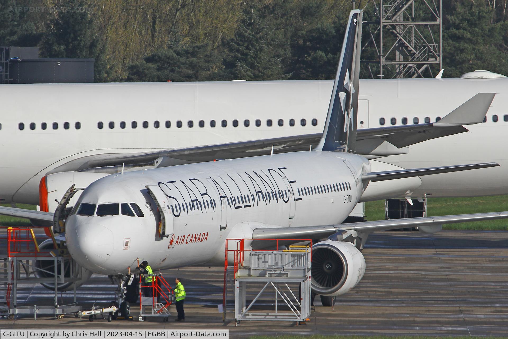 C-GITU, 2001 Airbus A321-211 C/N 1602, Birmingham