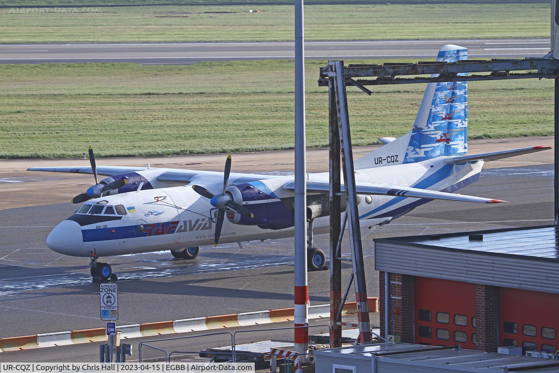 UR-CQZ, Antonov An-26 C/N 9903, Birmingham