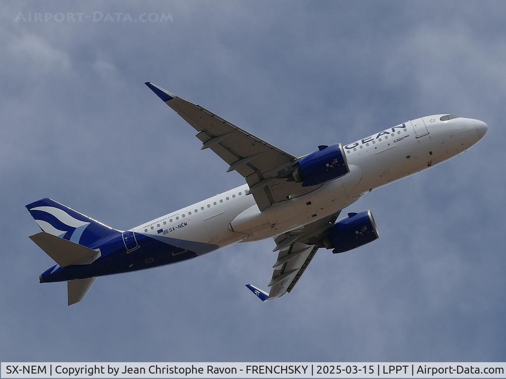 SX-NEM, Airbus A320-271N C/N 11474, Lisbon (LIS)	Athens (ATH)	A3721