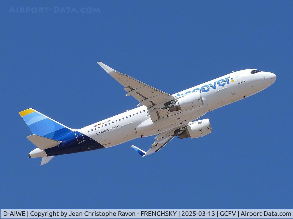 D-AIWE, 2018 Airbus A320-214 C/N 8680, Fuerteventura (FUE)	Munich (MUC)	4Y325