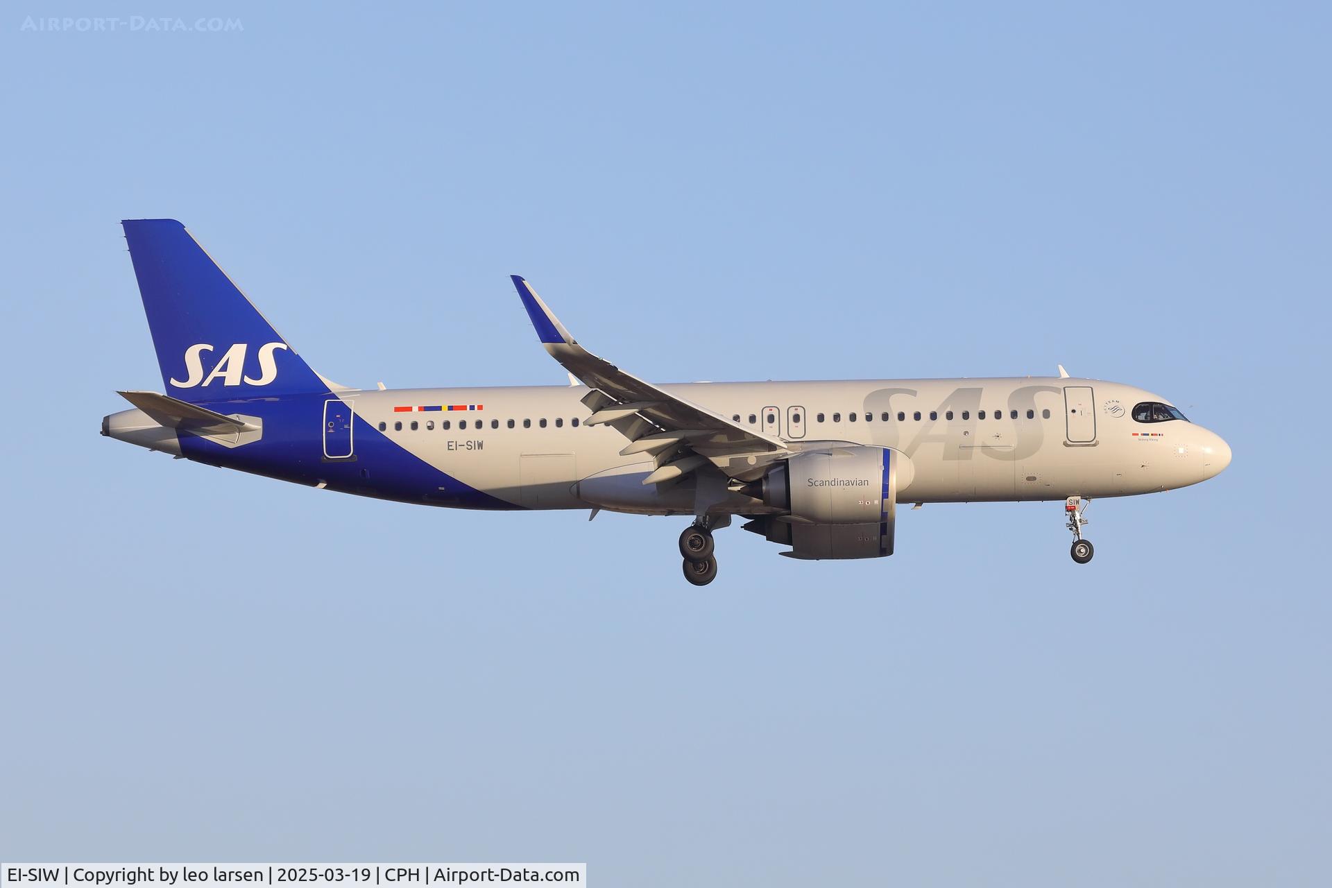 EI-SIW, 2023 Airbus A320-251N C/N 11801, Copenhagen 19.3.2025