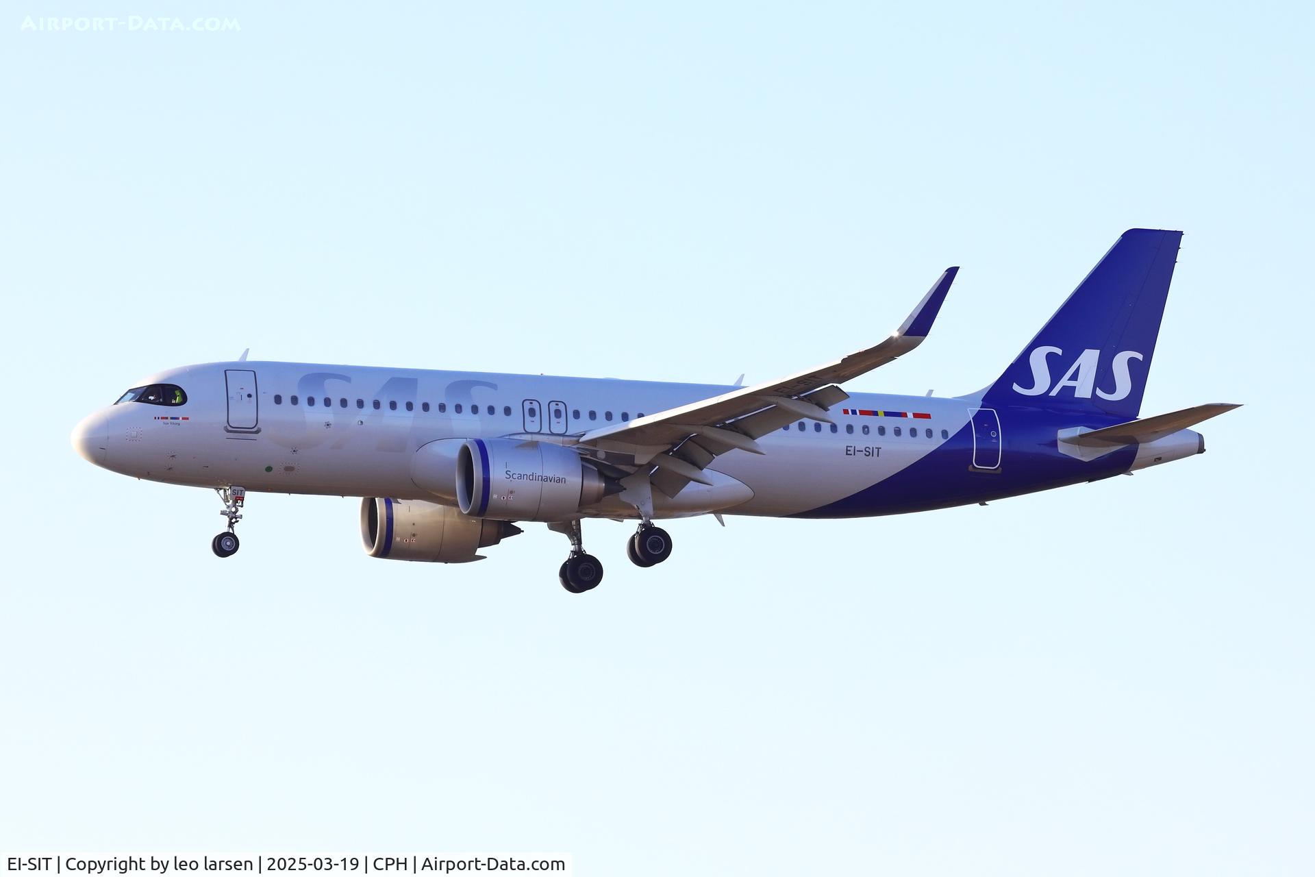 EI-SIT, 2022 Airbus A320-251N C/N 10937, Copenhagen 19.3.2025