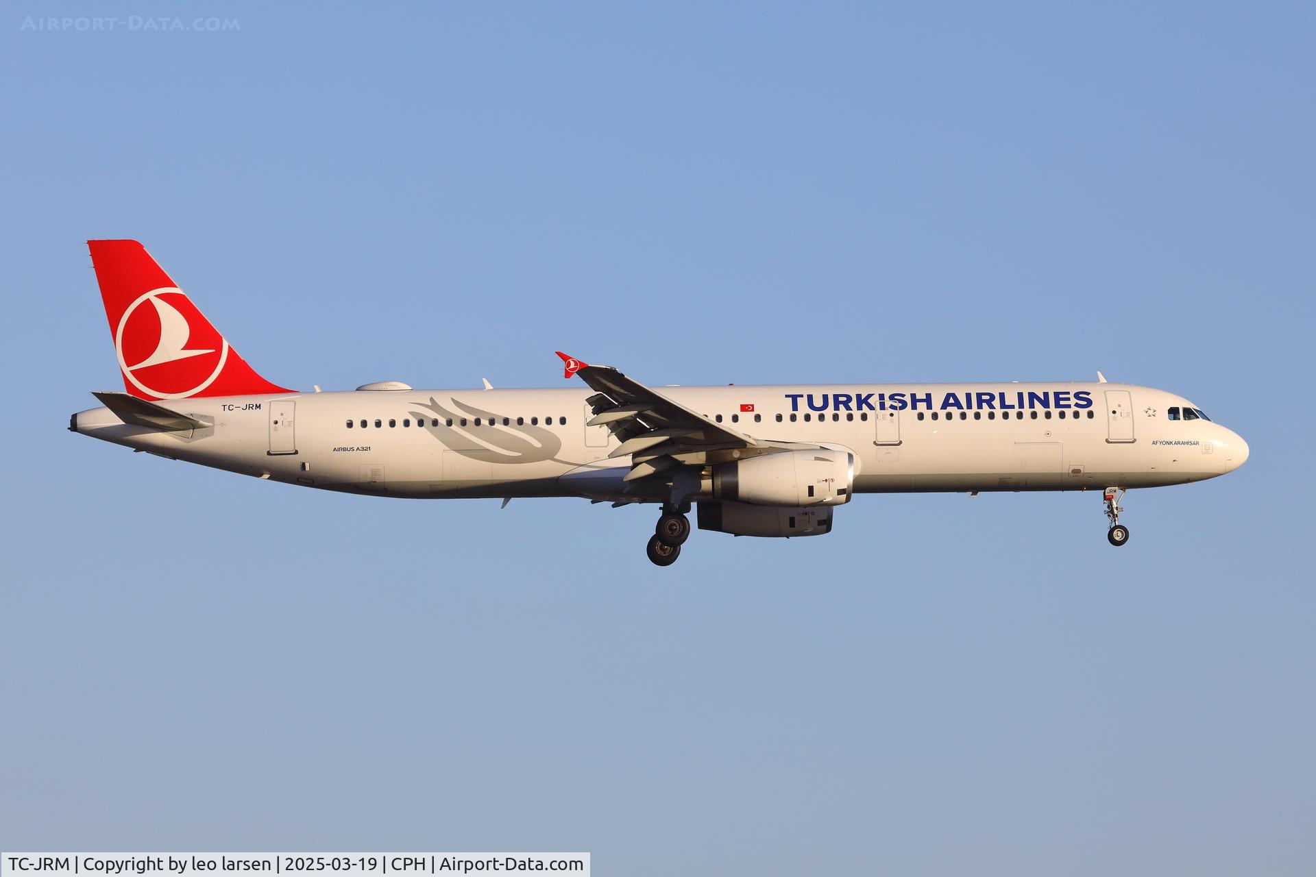 TC-JRM, 2011 Airbus A321-231 C/N 4643, Copenhagen 19.3.2025