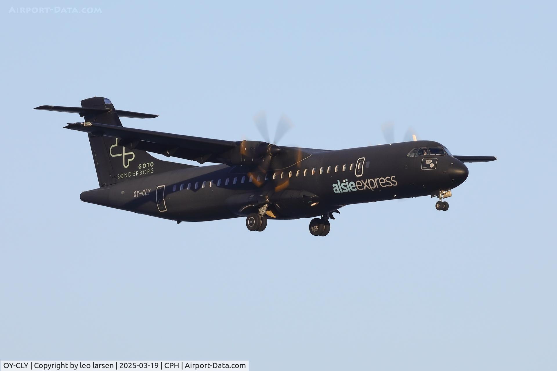 OY-CLY, 2008 ATR 72-212A C/N 799, Copenhagen 19.3.2025