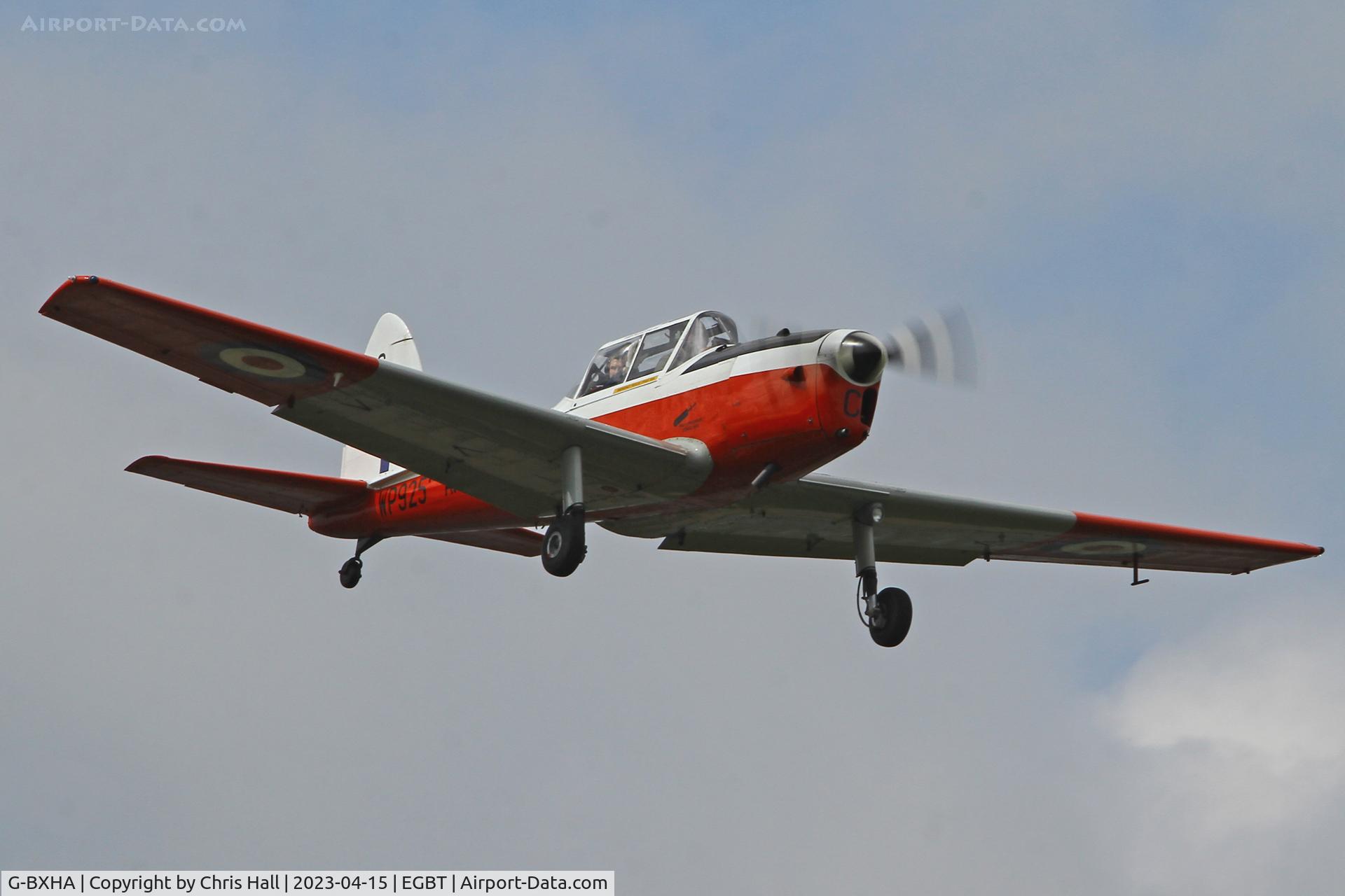G-BXHA, 1952 De Havilland DHC-1 Chipmunk T.10 C/N C1/0801, Turweston