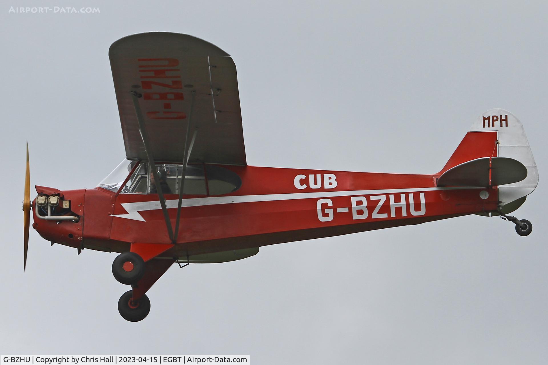 G-BZHU, 1982 Wag-Aero Sport Trainer C/N AACA/351, Turweston