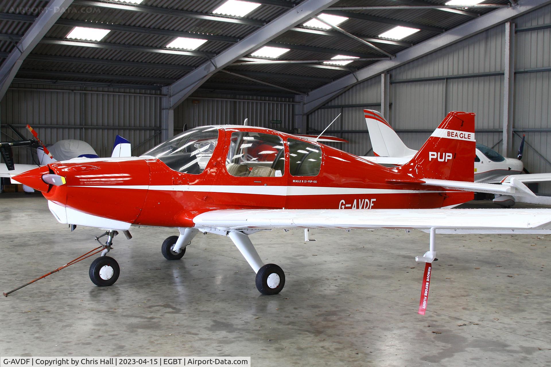 G-AVDF, 1967 Beagle B-121 Pup Series 1 (Pup 100) C/N B121-001, Turweston